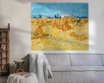 Vincent van Gogh. Oogst in de Provence