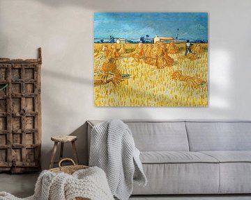 Ernte in der Provence - Vincent van Gogh