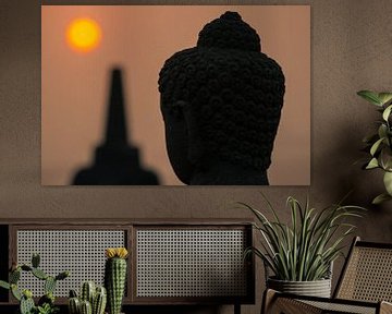 Borobudur at Sunrise by Martijn Smeets