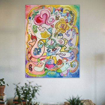 Tanz der fröhlichen Wesen von Renate Sell