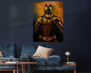 Batman The Dark Knight schilderij van Paul Meijering