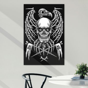 CARRION THRONE – DER SCHÄDEL DES KNOCHENGEIER von Thesacredeyes