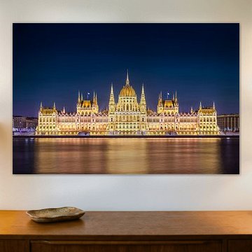 Le bâtiment du Parlement à Budapest, en Hongrie