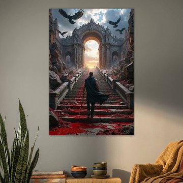 INFERYON – Ein Krieger steigt die Treppe aus der Hölle empor