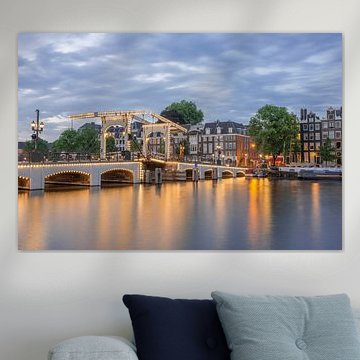 Magere Brug, Amsterdam, Netherlands by Elisabeth Aardema