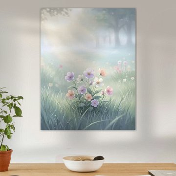 Pastel Bloom Poetry by Regan Frederick