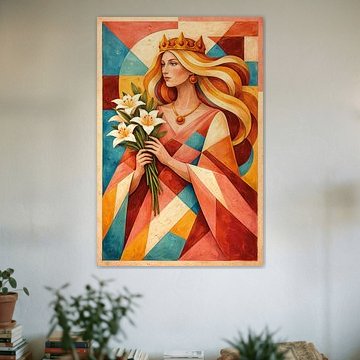 Eine Darstellung der nordischen Göttin Frigg. von Johannes