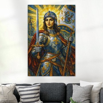 Gemälde von Jeanne d’Arc. von Johannes