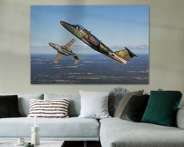 Swedish Air Force Saab Sk60s by Dirk Jan de Ridder - Ridder Aero Media