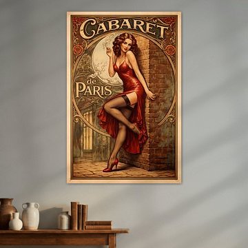 Poster: Cabaret de Paris by Linda de Klein
