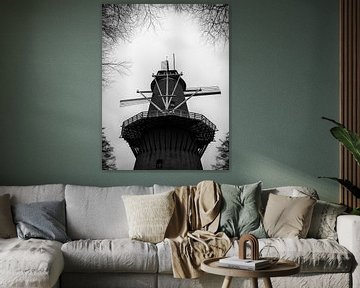 Dutch windmill by Pascal Raymond Dorland