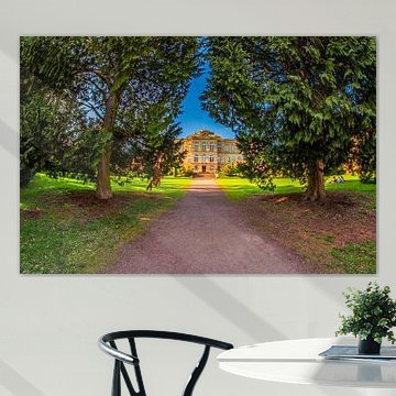 Herzogliches Museum Gotha – Achse aus Licht und Geschichte von Mixed media vector arts