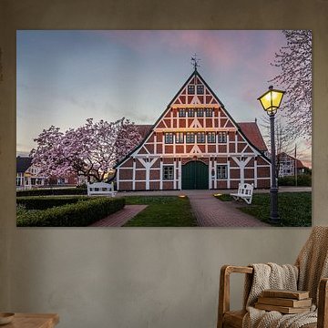 Soirée printanière à la mairie historique de Jork