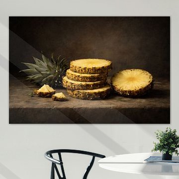 Pineapple, Ananas comosus