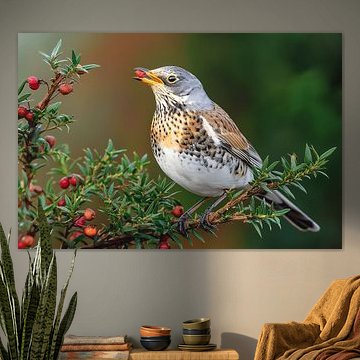 Wacholderdrossel (Turdus pilaris) von Christian Müringer