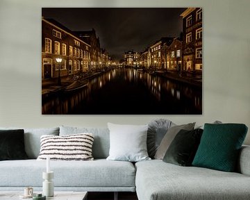 Oude Rijn Leiden van Michael van der Burg