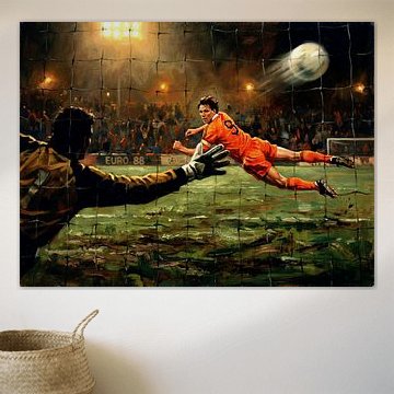 Fußballspiel Niederlande gegen Deutschland