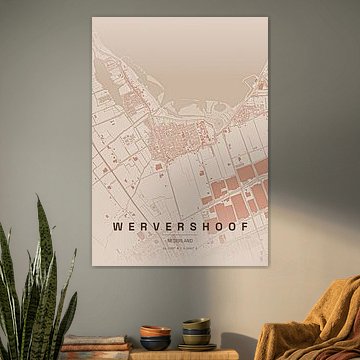 Wervershoof Map by Stef van Campen