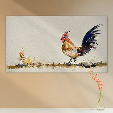 Rooster découvre la vie sur Alfi Aminuddin