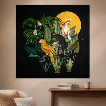 a Tropical Collage von Marja van den Hurk