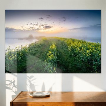 Misty Sunset by Max ter Burg Fotografie