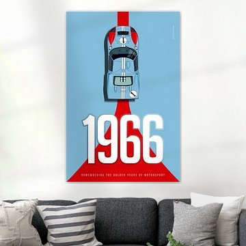 The Golden Year 1966 GT40 Ken Miles von Theodor Decker