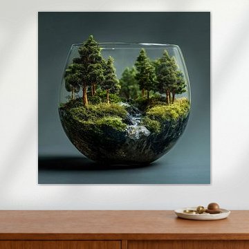 La nature dans le verre : surréalisme