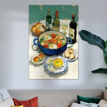 Blauwe Pan | Un délicieux dîner entre amis sur OMG Art