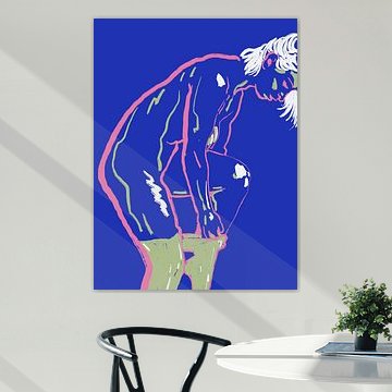 Un moment d'intimité devant l'habillage