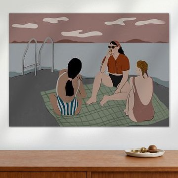 Les amis de Summer Lake sur Ida Alvarsson