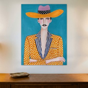 Señor dot & dash by Carla Van Iersel