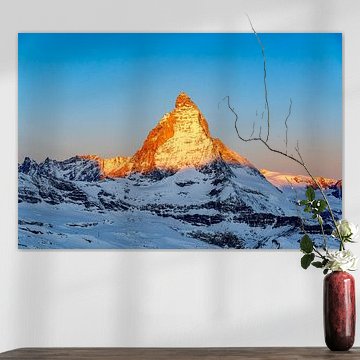 Switzerland: Matterhorn, episode 17 – sunset. by Bfec.nl
