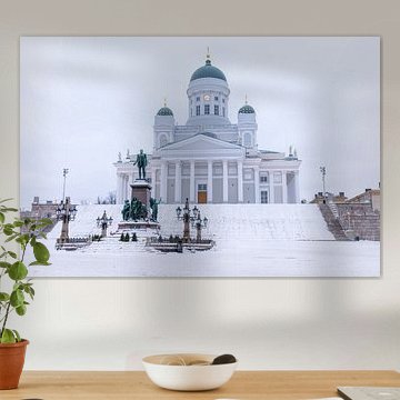 The Lutheran Cathedral in Helsinki, Finland by Adelheid Smitt