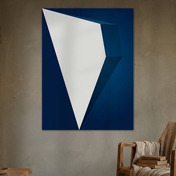 Minimalist Abstract Geometric Art by Online Arts