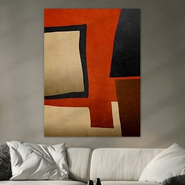 Minimalist Abstract Geometric Art by Online Arts