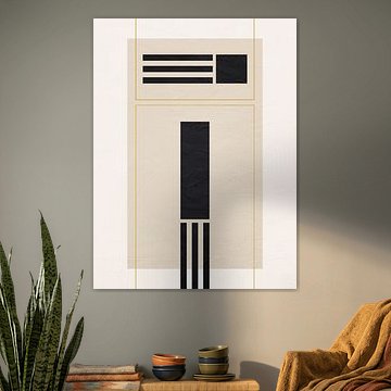 Minimalist Abstract Geometric Art by Online Arts