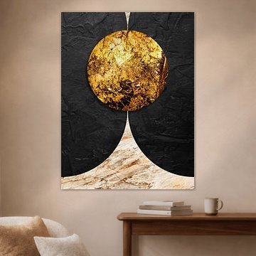 Moderne Abstrakte Geometrische Kunst von Online Arts