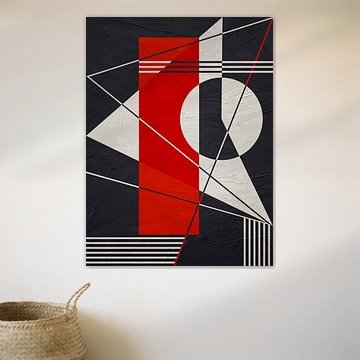 Modern Abstract Geometric Art by Online Arts