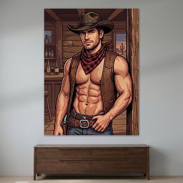Pixel-Cowboy von Markus Gann