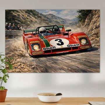 Victory at the 1972 Targa Florio – Ferrari 312PB