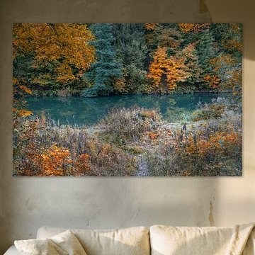 Surrealistic Lake - 1 by Vos Photography