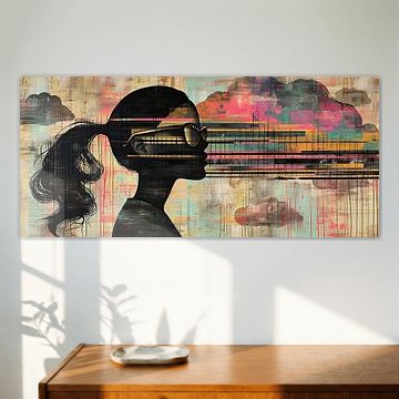 silhouette of a woman by Art Whims