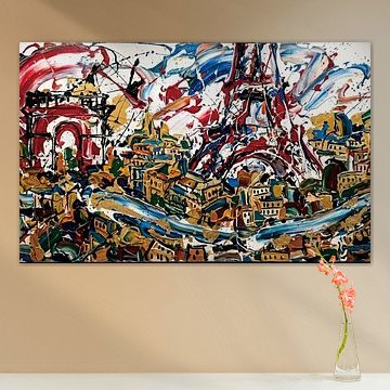 Paris Abstrac landscape