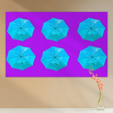 Parapluie Blauwer «'s » sur fond violet