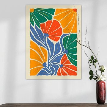 Colorful flower, Henri Matisse