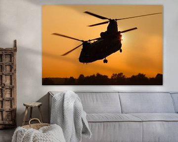 Forces aériennes royales néerlandaises CH-47 Chinook sur Dirk Jan de Ridder - Ridder Aero Media