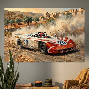 1970 Targa Florio – Vic Elford and Hans Herrmann by DeVerviersBelgium