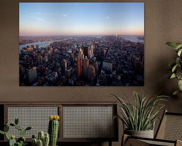 Manhattan Skyline New York van Blijvanreizen.nl Webshop