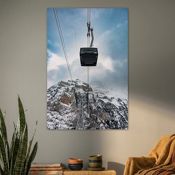 Vertikale Freiheit – Die Seilbahn am Schwarzmönch von Marco Zurschmiede