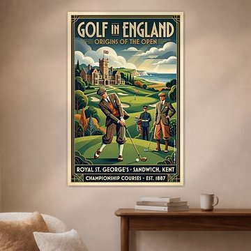 Golf in England Kent von Theodor Decker